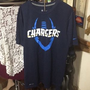 Nike Friday fit San Diego chargers tee shirt